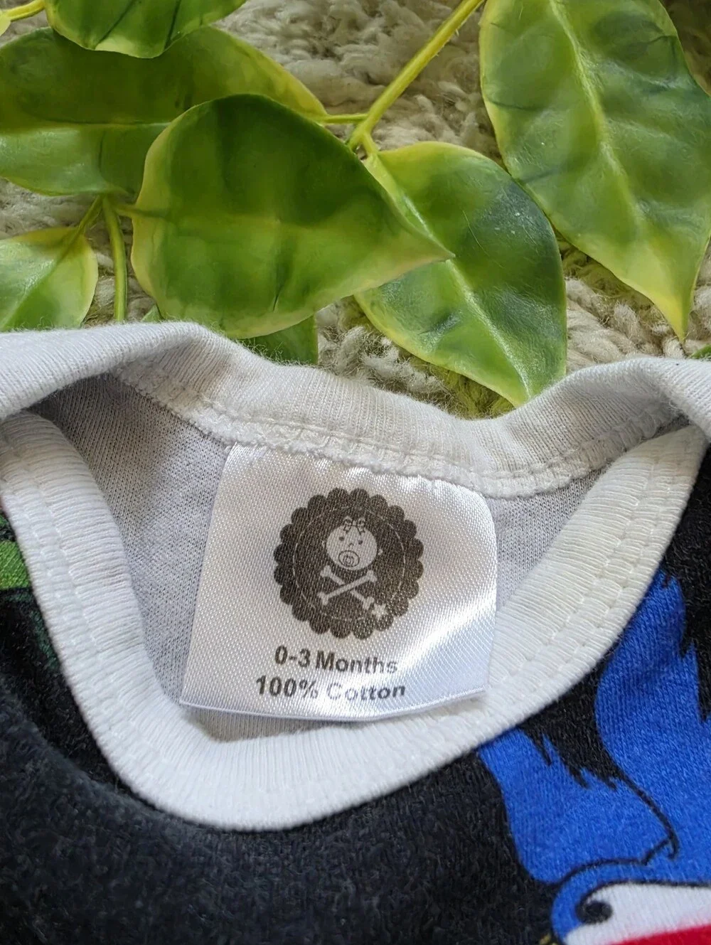 Baby Boy 'Tattoo Print' Onesie (0-3 Months)